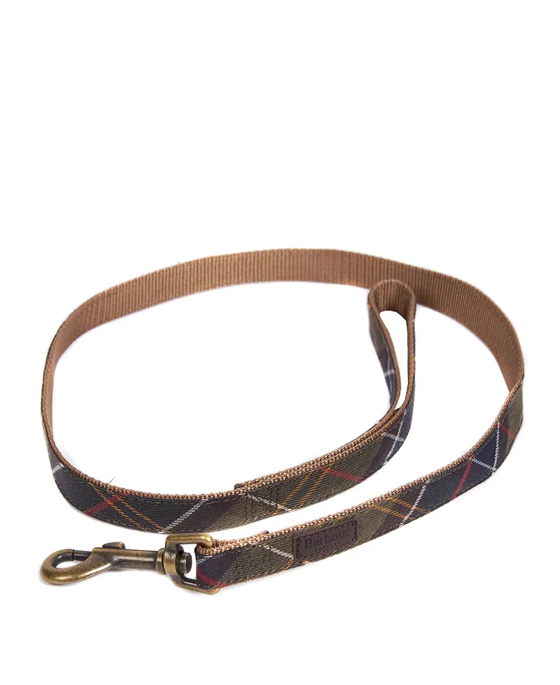 Barbour Tartan Webbing Dog Lead 